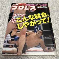 高田延彦Vsミルコクロコップ　PRIDE17 週刊プロレス No.1062