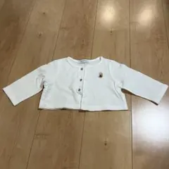 ファミリア カーディガン　ボレロ　70cm