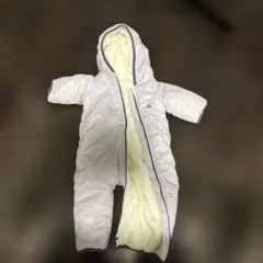 美品babyGap 薄紫 フード付きジャンプスーツ