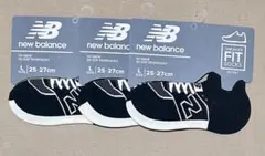 【新品・未使用】ニューバランス スニーカーフィットソックス 3足セットのサムネイル