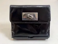 GUCCI 二つ折り財布 パテントレザー ターンロック 035 0416