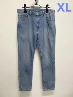 【美品】UNIQLO ウルトラストレッチパンツ/アンクル丈 テーパードシルエット