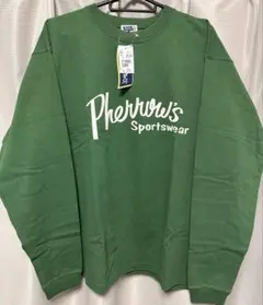 【未使用品】Pherrow's フェローズ プリント ロンTEE