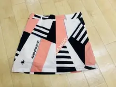 LE COQ SPORTIF ゴルフスカート 幾何学模様