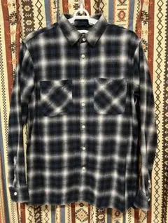 希少 オールド ブラウニースタンダード オンブレ ネルシャツ ペンドルトン ポロ