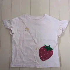 GU イチゴ スパンコール 半袖 Tシャツのサムネイル