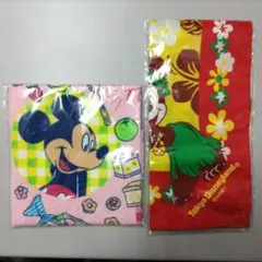 Disney　ディズニー　ミッキー　ミニー　バンダナ　タオル