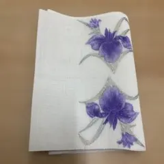 名古屋帯 菖蒲柄 白地 夏用のサムネイル