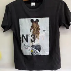 JACKROSE N°3 プリント Tシャツ ブラックM 黒