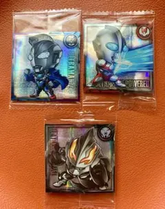 ウルトラマンウエハース レアシール3枚セット シール