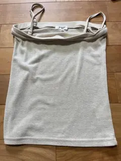 NATURAL BEAUTY BASIC ベージュ　キャミソール Mのサムネイル