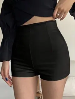 DAZY レディースショートパンツ ソリッドカラー スリムフィット