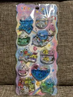 しずくちゃん　ウォーターシール　新品