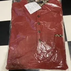 BELLE JEANNE レンガ色　ポロシャツ風トレーナー　3L 新品未使用