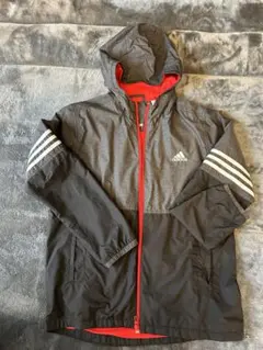 adidas ウィンドブレーカー 黒/赤