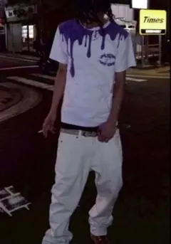 Chief Keef brrrsos SWAG opium 白デニム　Yokoのサムネイル