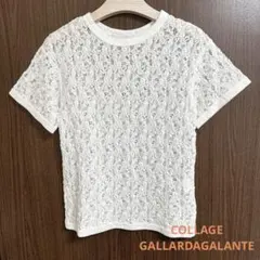 美品 COLLAGE コラージュ GALLARDAGALANTE レーストップスのサムネイル