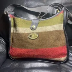 TWEEDMILL ツイード×レザー ショルダー2WAY 日本製 ハンドメイド