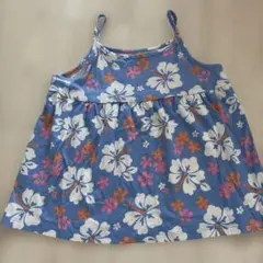 H&M キッズ ノースリーブ 花柄　122/128