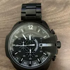 DIESEL クロノグラフ ブラック DZ7343