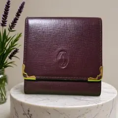 g*o様 Cartier バーガンディ コインケース