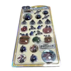 【匿名配送】うるちゅるポップシール パペットスンスン 黄色台紙