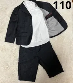 赤ちゃん本舗　男の子　スーツ　セットアップ　ストライプ　フォーマル　冠婚葬祭