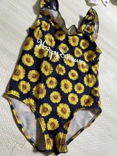 ひまわり柄❤️ベビー水着Happy Summer❤️85cm女の子