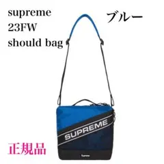 【新品未使用】23FW supreme 3Dロゴ　ショルダーバッグ　ブルー正規品