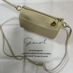 ジェムイル エッグショルダーバッグ S gemeil ラシット ショルダー