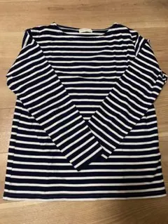 バックナンバー　ボーダーカットソー 長袖