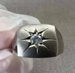 希少 PM プラチナ 高級 ダイヤモンドリング 0.2ct 16号 12g - メルカリ