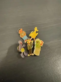 セサミストリート 海外製 ピアス 5個セット