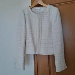 RYOKO KIKUCHI ノーカラージャケット 13 ベージュ