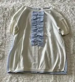 blugirl イタリア製 半袖 Tシャツ フリルのサムネイル