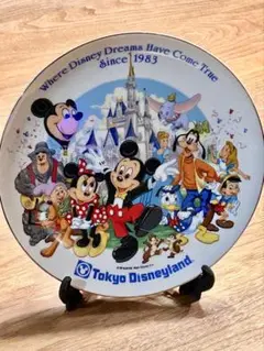東京ディズニーランド開園（1983年）記念グッズ Disney - 東京ディズニーランド 1983年開園記念ポスター アルミ