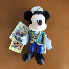 マイフレンドダッフィー　ミッキーマウスぬいぐるみ　バッジ　新品未使用タグ付き