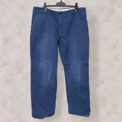 POLO RALPH LAUREN ポロラルフローレン チノパンツ 青 W40