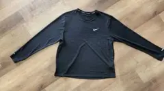 Nike DRI-FIT ブラック長袖Tシャツ XL