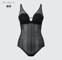 UNIQLO マメクロゴウチ　メッシュブラボディスーツ　BLACK XXL