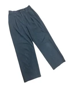 UNIQLO ユニクロ　タックワイドパンツ　グレー　Mサイズ