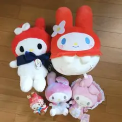 桜マイメロぬいぐるみ よもぎ餅マイメロドンキ限定マイメロアクスタ 