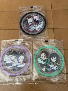 くら寿司 鬼滅の刃 ラバーコースター 3枚セット