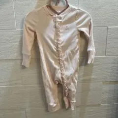 最終値下げ　ほぼ新品　GAP ベビー　ボディオール　ピンク　60cm フリル