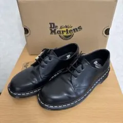 【新品】 Dr.Martens 3ホール ホワイトステッチ27.0cm(UK8)
