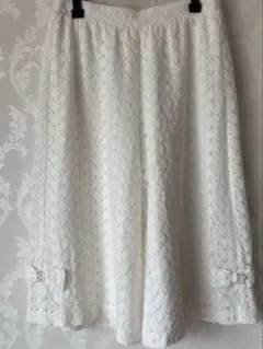 ギャラリービスコンティ　美品ガウチョキュロットパンツ