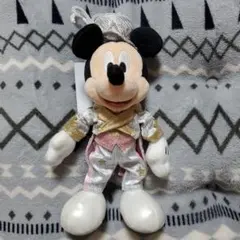 新品未使用ビリーブシーオブドリームミッキーぬいぐるみバッジ