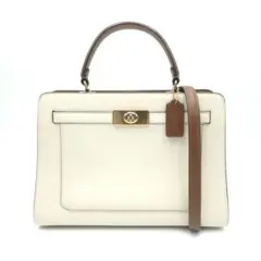 未使用 COACH コーチ 2WAY ハンドバッグ キャリーオール レディース