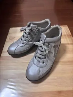 【美品】アシックス　旅日和 TABIBIYORI サイドジップ 厚底 24cm