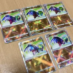 かがやくルチャブル　5枚セット　ポケモンカード　043/067 k レアのサムネイル